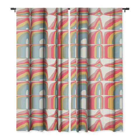 Emanuela Carratoni Whimsical Rainbow Blackout Non Repeat