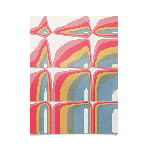 Emanuela Carratoni Whimsical Rainbow Poster