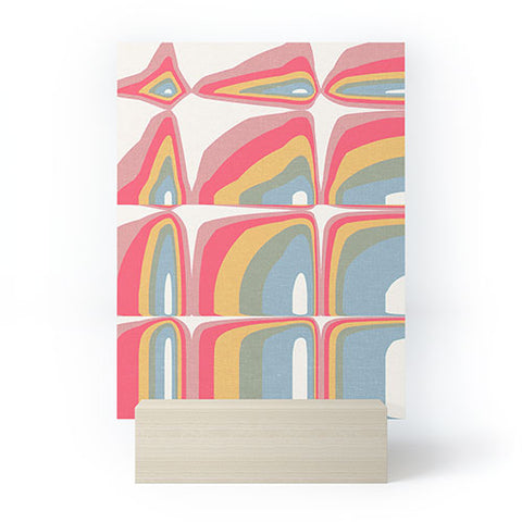 Emanuela Carratoni Whimsical Rainbow Mini Art Print