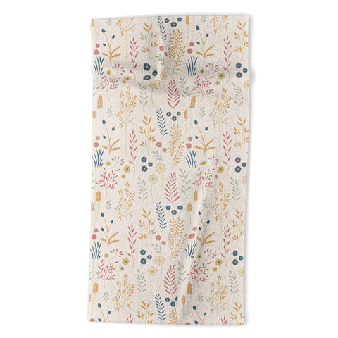 Emanuela Carratoni Wild Grass Beach Towel