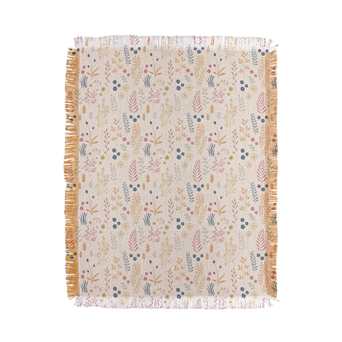 Emanuela Carratoni Wild Grass Throw Blanket