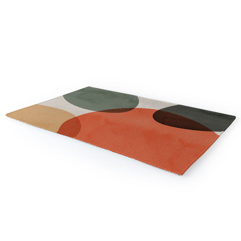 Emanuela Carratoni Winter Abstract Theme Area Rug