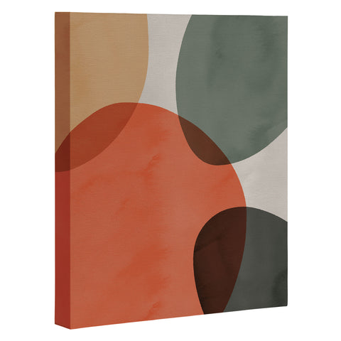 Emanuela Carratoni Winter Abstract Theme Art Canvas