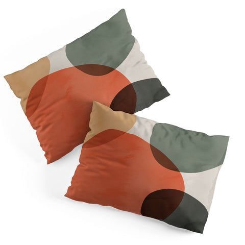 Emanuela Carratoni Winter Abstract Theme Pillow Shams
