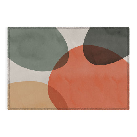 Emanuela Carratoni Winter Abstract Theme Outdoor Rug