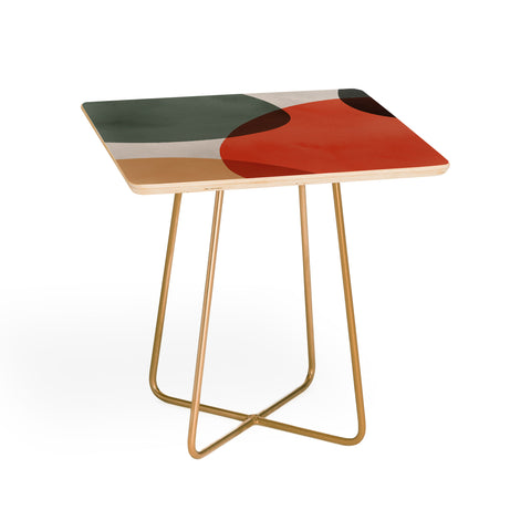 Emanuela Carratoni Winter Abstract Theme Side Table