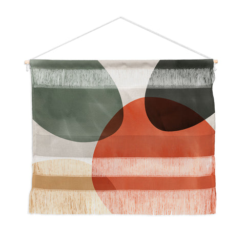 Emanuela Carratoni Winter Abstract Theme Wall Hanging Landscape
