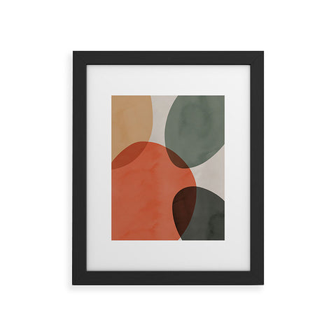 Emanuela Carratoni Winter Abstract Theme Framed Art Print