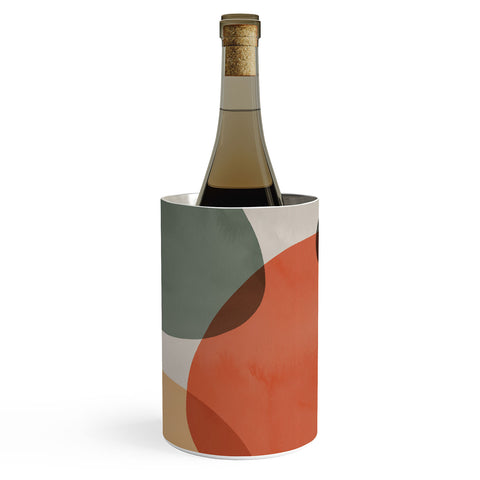 Emanuela Carratoni Winter Abstract Theme Wine Chiller