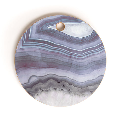 Emanuela Carratoni Winter Agate Cutting Board Round