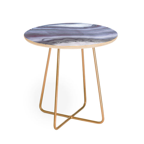 Emanuela Carratoni Winter Agate Round Side Table