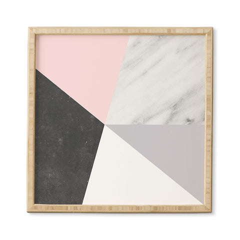 Emanuela Carratoni Winter Color Geometry Framed Wall Art