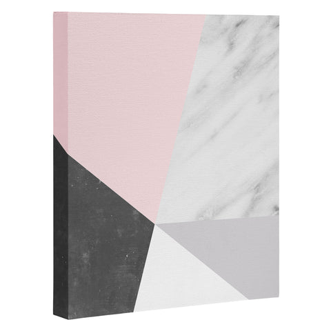 Emanuela Carratoni Winter Color Geometry Art Canvas