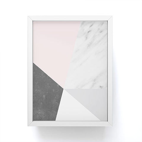 Emanuela Carratoni Winter Color Geometry Framed Mini Art Print