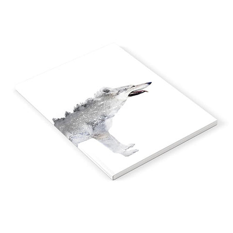 Emanuela Carratoni Winter Wolf 1 Notebook
