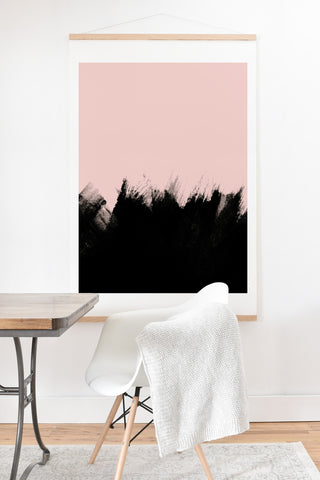 Emanuela Carratoni Yin Art Print And Hanger