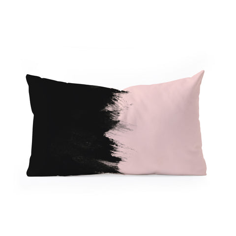 Emanuela Carratoni Yin Oblong Throw Pillow