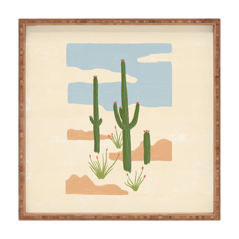 Emma Boys Desert Still Life Square Tray