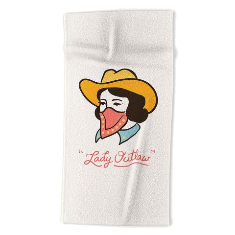 Emma Boys Lady Outlaw Beach Towel