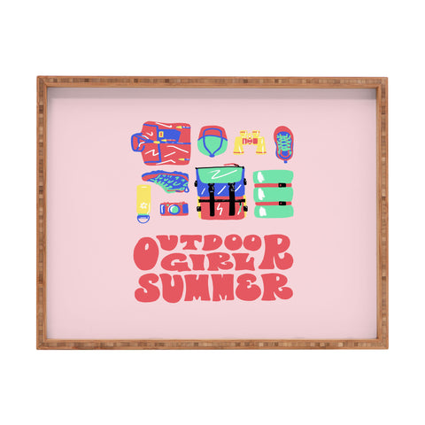 Emma Boys Outdoor Girl Summer Rectangular Tray