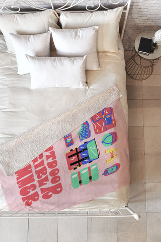 Emma Boys Outdoor Girl Summer Fleece Throw Blanket