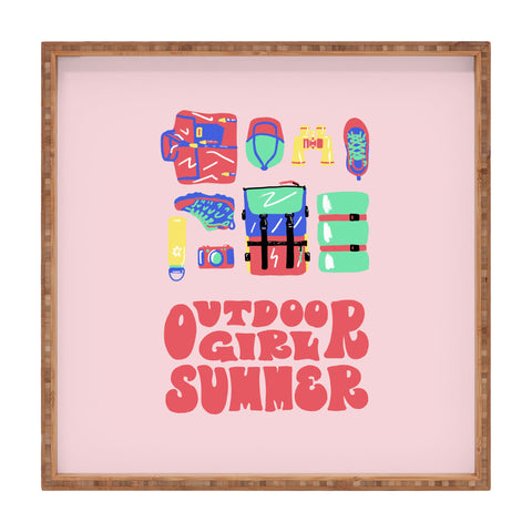 Emma Boys Outdoor Girl Summer Square Tray