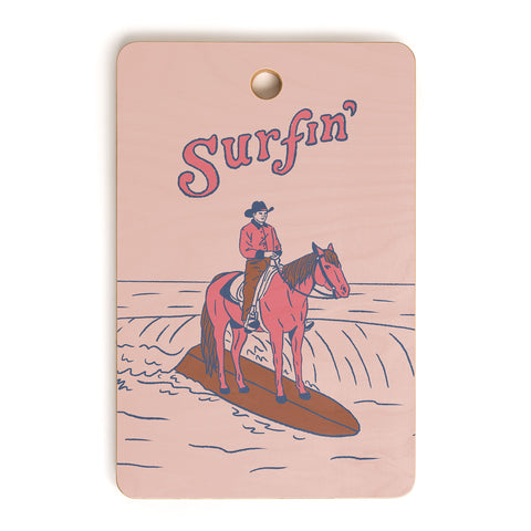 Emma Boys Surfin Cutting Board Rectangle