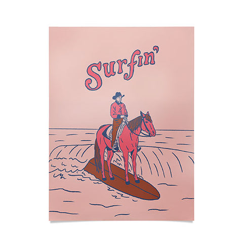 Emma Boys Surfin Poster