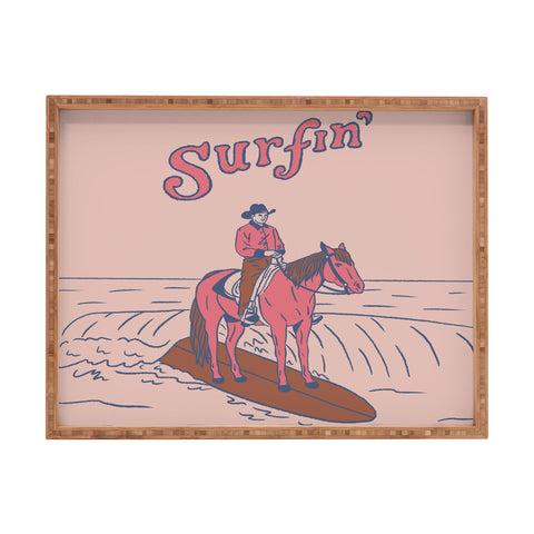 Emma Boys Surfin Rectangular Tray