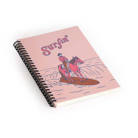 Emma Boys Surfin Spiral Notebook