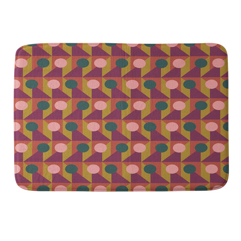 Emmie K Fez Rosa Memory Foam Bath Mat