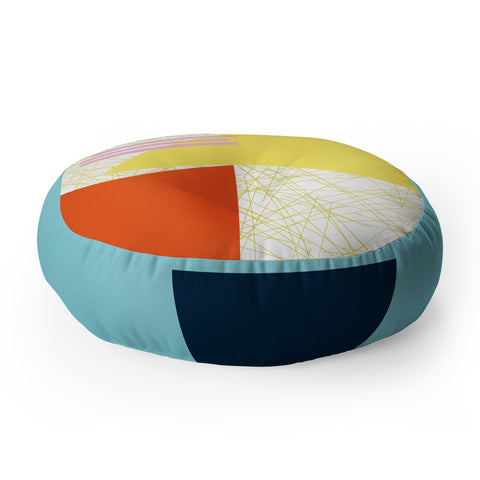 Emmie K Form One Floor Pillow Round