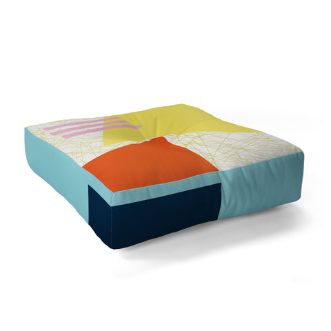 Emmie K Form One Floor Pillow Square