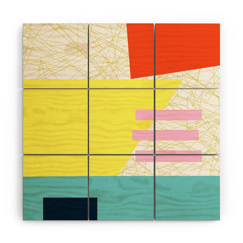 Emmie K Form One Wood Wall Mural