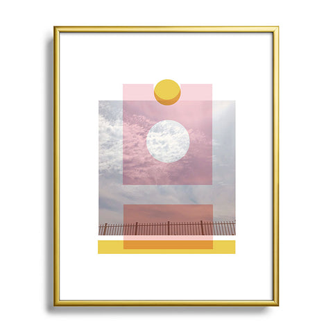 Emmie K LB Collage 1 Metal Framed Art Print