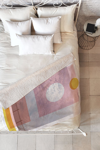 Emmie K LB Collage 1 Fleece Throw Blanket