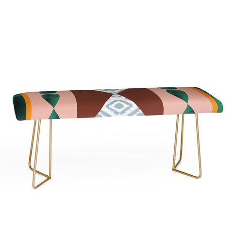 Emmie K Memphis Ikat Bench