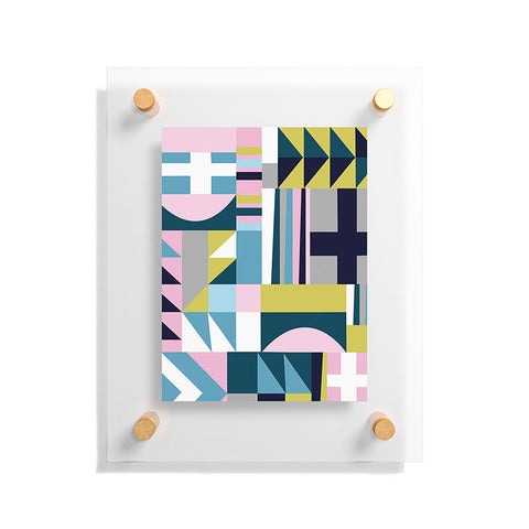 Emmie K modern love Floating Acrylic Print