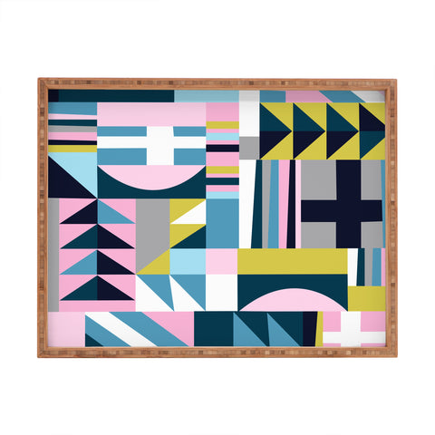 Emmie K modern love Rectangular Tray