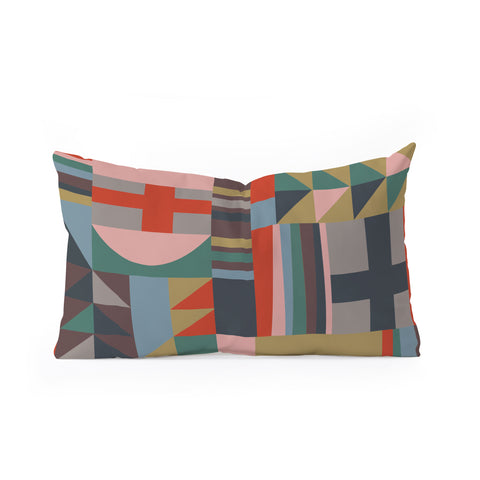 Emmie K Modern Love Warm Oblong Throw Pillow