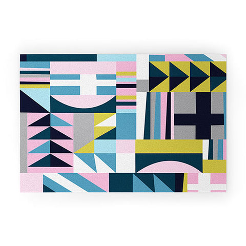 Emmie K modern love Welcome Mat