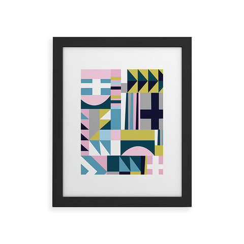 Emmie K modern love Framed Art Print