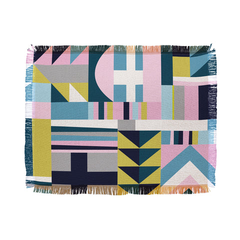 Emmie K modern love Throw Blanket