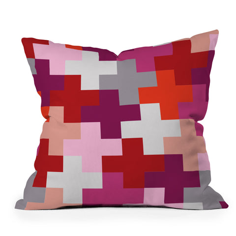 Emmie K Plus Plus Throw Pillow