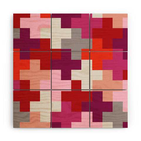 Emmie K Plus Plus Wood Wall Mural