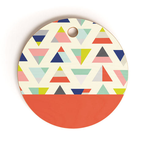 Emmie K Pulled Up Cutting Board Round