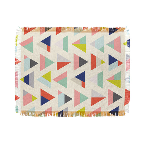 Emmie K Pulled Up Throw Blanket