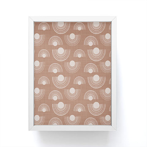 Emmie K Wabi Sabi Hygge Clay Framed Mini Art Print