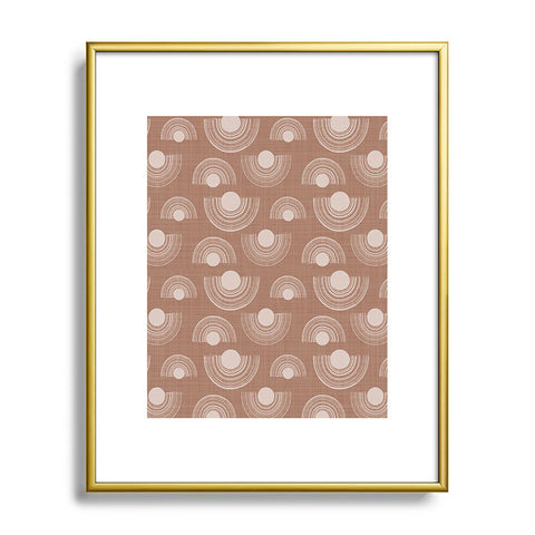 Emmie K Wabi Sabi Hygge Clay Metal Framed Art Print