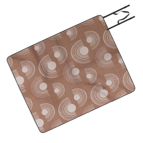 Emmie K Wabi Sabi Hygge Clay Picnic Blanket
